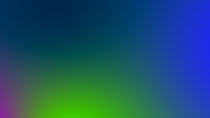 Abstract gradient green blue and purple soft colorful background. Modern horizontal design for mobile app.