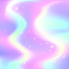 Smooth iridescent holographic unicorn colours gradient background