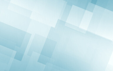 Obraz premium Abstract blue white and gray polygon square pattern gradient background. with space for concept design Technology and modern. 3d render illustration.