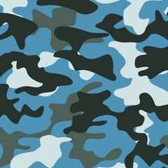 Fashionable camouflage pattern, vector illustration.Military print  Vector wallpaper