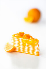 Cakes, sweets, pancakes and cream