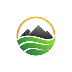 Nature Landscape Logo Design