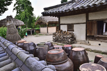 한국의 여러 민속마을 풍경들