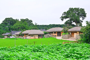 한국의 여러 민속마을 풍경들