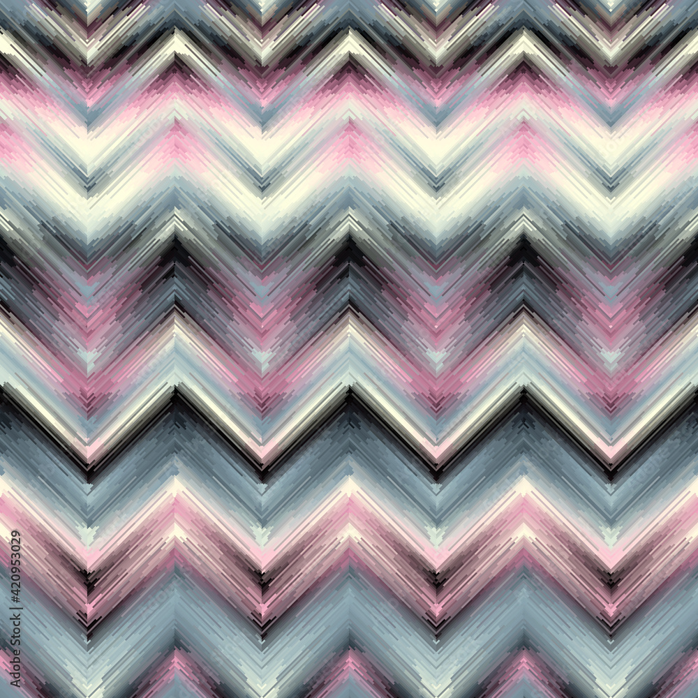 Poster Geometric abstract pattern in low poly style.