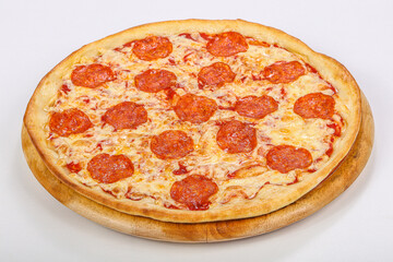 Italian Pizza pepperoni with sausages