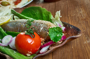 Vietnamese caramel trout