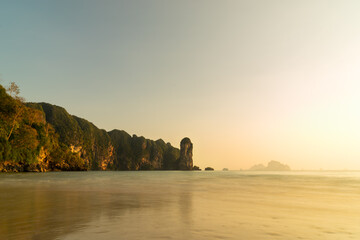 Sunset in Ao Nang Krabi province