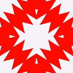 Geometric vector pattern with triangular elements. Seamless abstract ornament for wallpapers and backgrounds.
