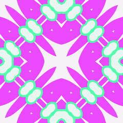 Geometric vector pattern with triangular elements. Seamless abstract ornament for wallpapers and backgrounds.
