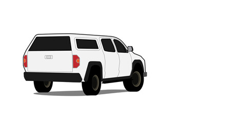 自動車イラスト「SUV」