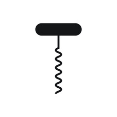 Corkscrew icon design. vector illustration