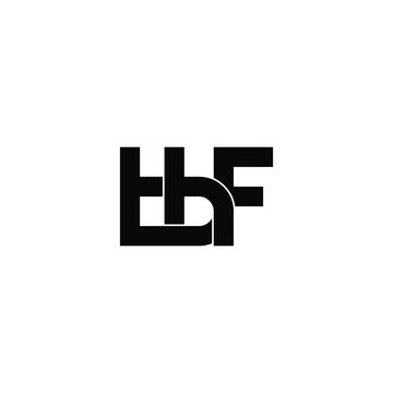 tbf letter original monogram logo design