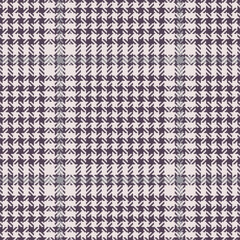Abstract pattern tweed in grey for textile print. Seamless herringbone textured glen check plaid vector graphic for skirt, jacket, coat, scarf, other spring autumn winter fashion fabric design.
