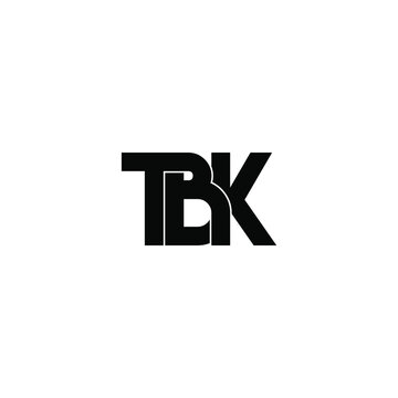 tbk letter original monogram logo design