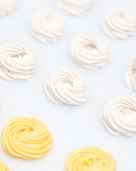 homemade marshmallows, handmade sweets, baked goods.