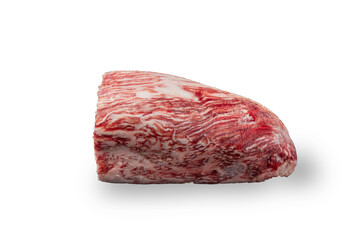 Wagyu Beef isolated on a white background