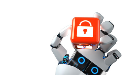 Robot Hand Cube DLock