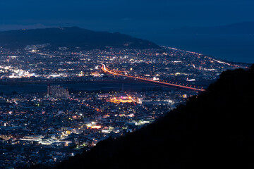 静岡の夜景