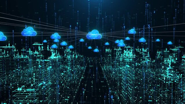 Cloud Computing Cloud Service Center Big Data Information Data Transmission Smart City