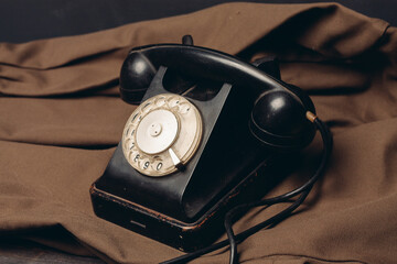old retro telephone technology call nostalgia communication