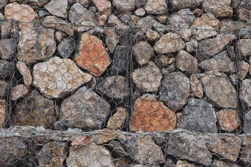 Old rock surface wall background.