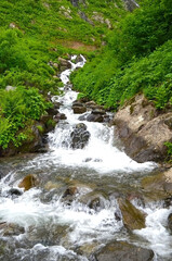 Fototapeta premium Polikar Waterfall in Sochi, Russia