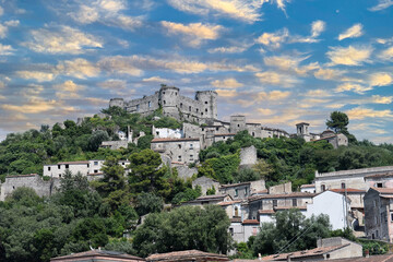 Obraz premium Castle on hill