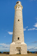 Cape Leeuwin Lighthouse is Australia's tallest mainland lighthouse. It is over 100 years old but still working - Augusta, WA, Australia