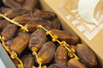 Kurma or Dates fruits, popular sunnah food in Ramadan month to breakfasting.  