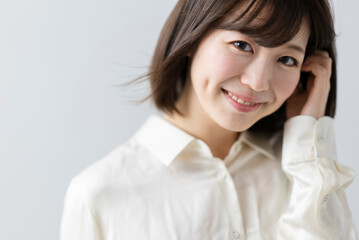 爽やかな女性