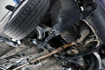 old oil pan cover replacement