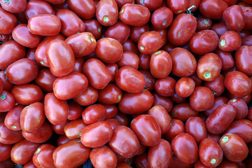 close up of red tomatoes