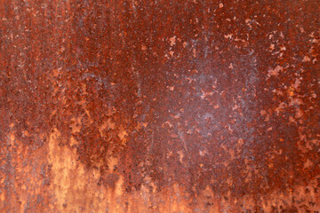 The rusty metal background texture