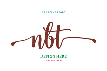 NBT lettering logo is simple, easy to understand and authoritative