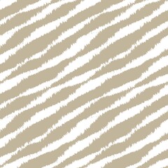 Brown Brush Stroke Fur Seamless Pattern