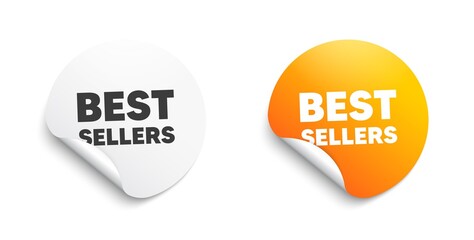 Best sellers. Special offer price sign. Vector