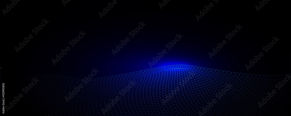 Aufkleber abstract dynamic flow fluid wave curve lines background. vector design template for banner, advertis