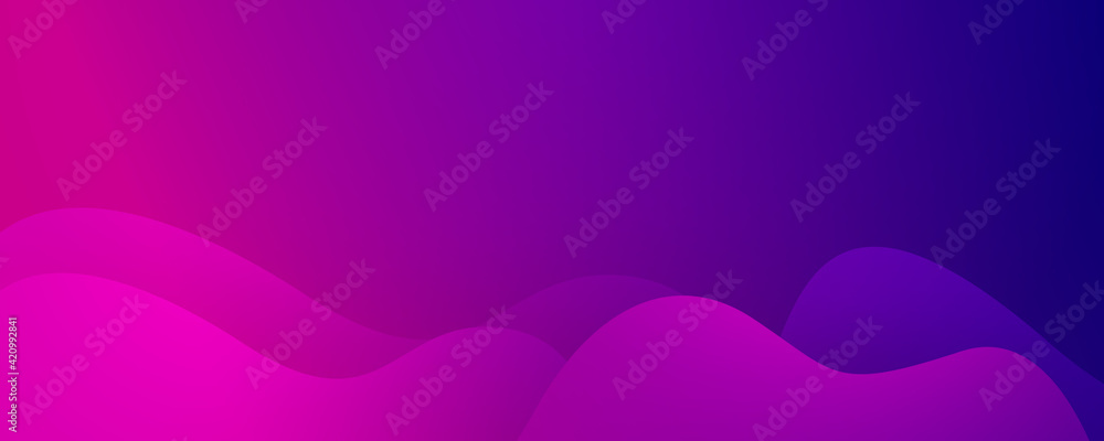 Poster abstract dynamic flow fluid wave curve lines background. vector design template for banner, advertis
