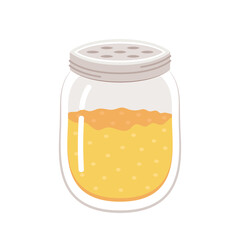 Bottle cheese vector. symbol. free space for text. copy space.