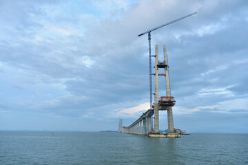 budowa mostu między wyspami © EwaAF