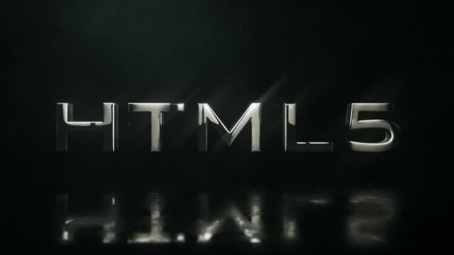 Animation of html 5 text