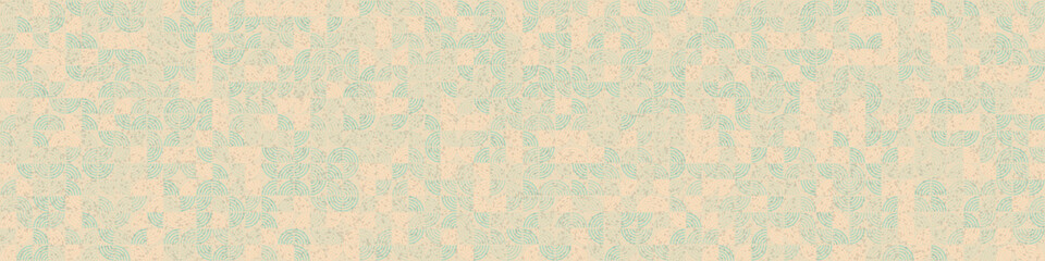 Fototapeta premium Abstract Geometric Pattern generative computational art illustration