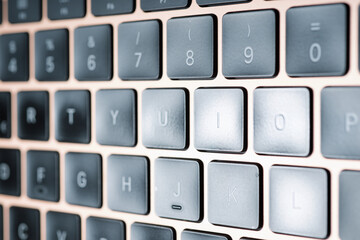 Keyboard close up