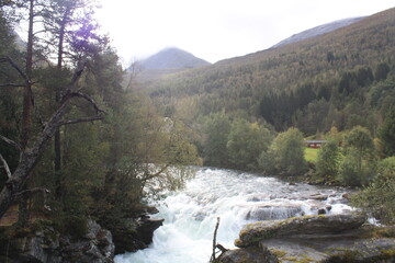 Gudbrandsjuvet, Noruega.