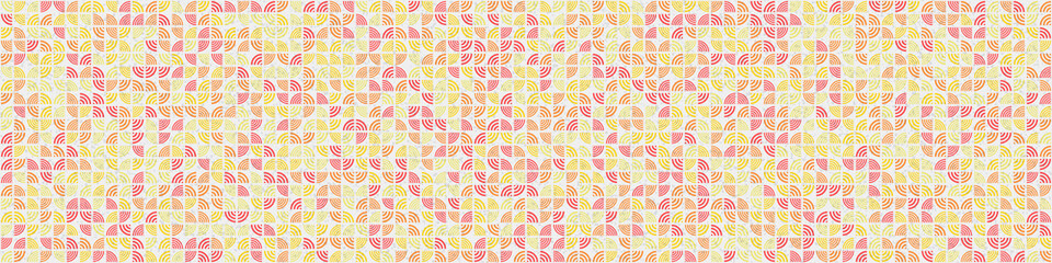 Fototapeta premium Abstract Geometric Pattern generative computational art illustration