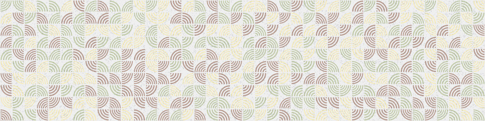 Abstract Geometric Pattern generative computational art illustration