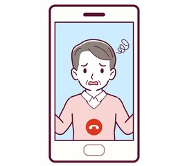 リモートで話す人