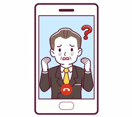 リモートで話す人