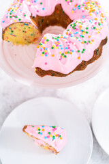Funfettti Bundt Cake